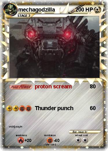 Pokemon mechagodzilla
