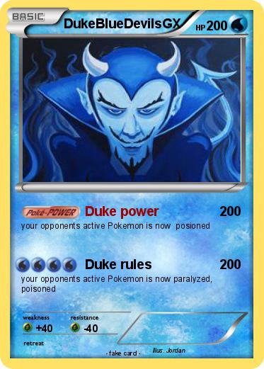 Pokemon DukeBlueDevilsGX