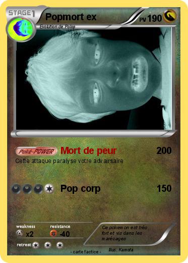 Pokemon Popmort ex