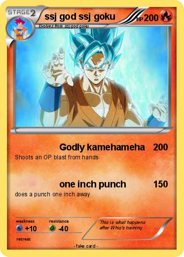 Pokemon ssj god ssj goku