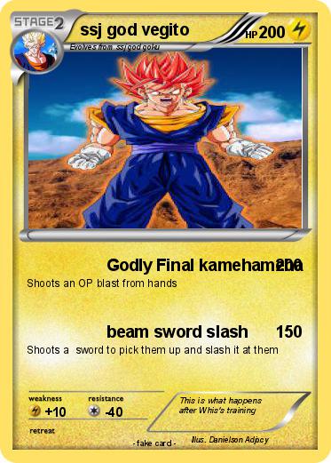 Pokemon ssj god vegito