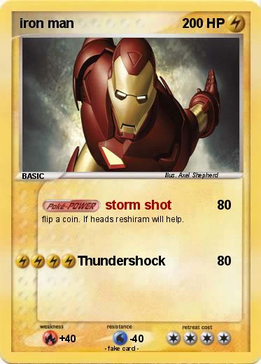 Pokemon iron man