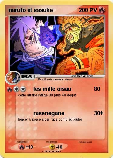 Pokemon naruto et sasuke