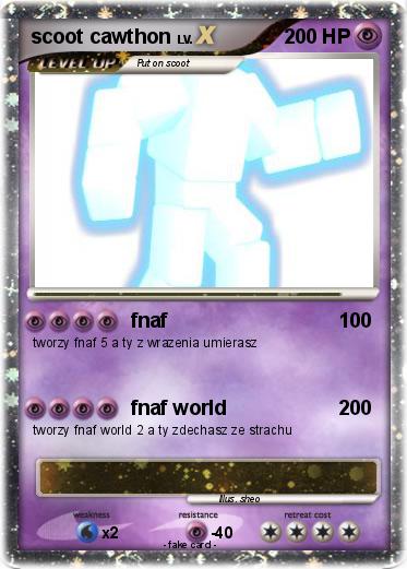 Pokemon scoot cawthon