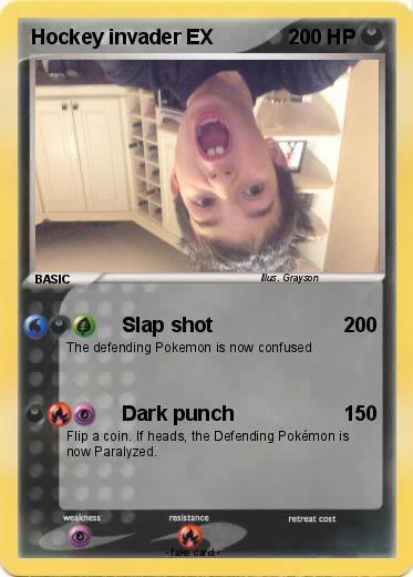 Pokemon Hockey invader EX