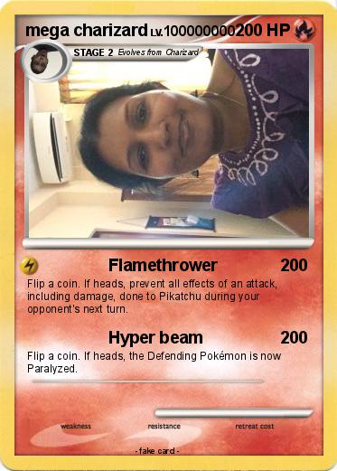 Pokemon mega charizard