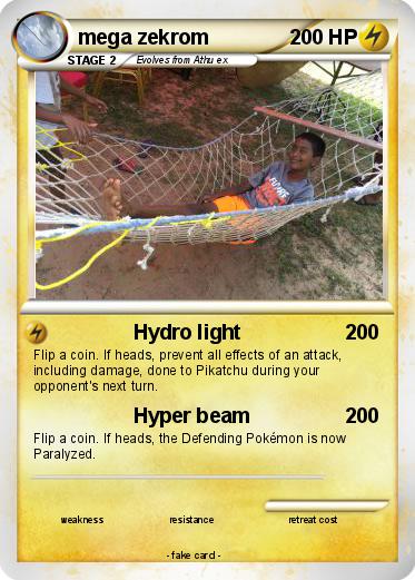 Pokemon mega zekrom