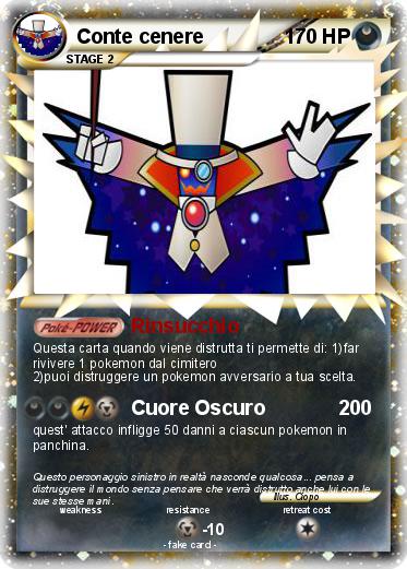 Pokemon Conte cenere