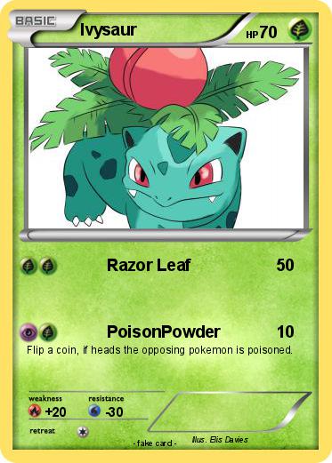 Pokemon Ivysaur