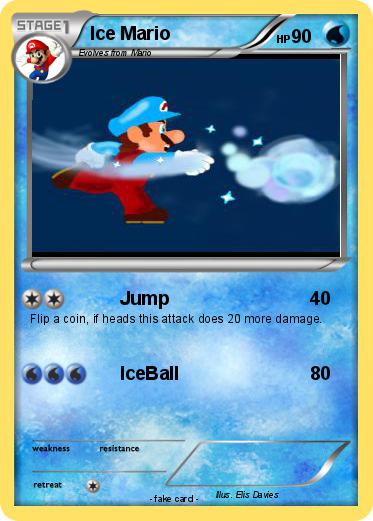 Pokemon Ice Mario