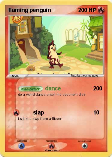 Pokemon flaming penguin