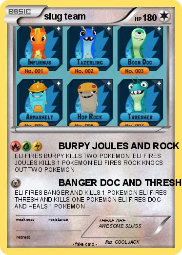 Pokemon slug team