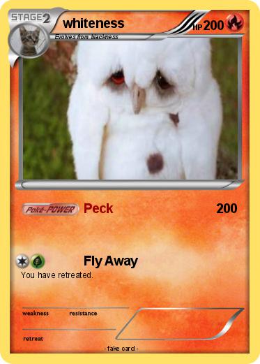 Pokemon whiteness