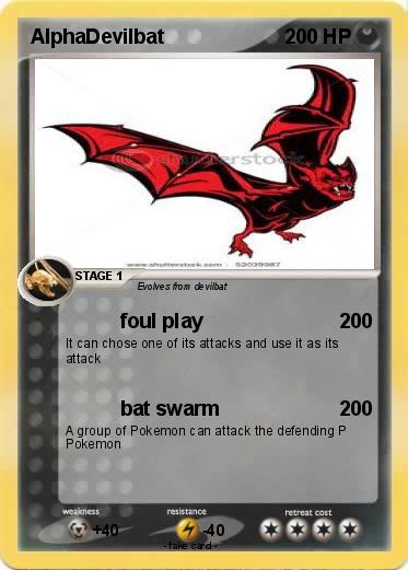 Pokemon AlphaDevilbat