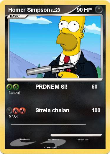 Pokemon Homer Simpson
