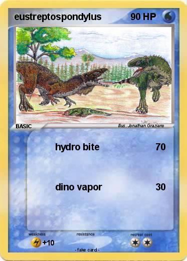 Pokemon eustreptospondylus