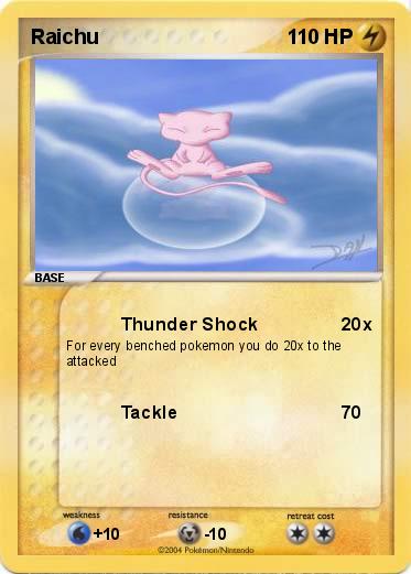 Pokemon Raichu