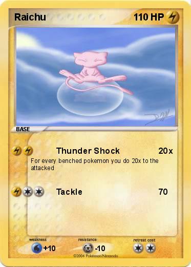 Pokemon Raichu