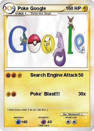 Pokemon Poke Google