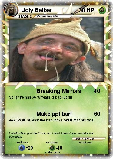 Pokemon Ugly Beiber