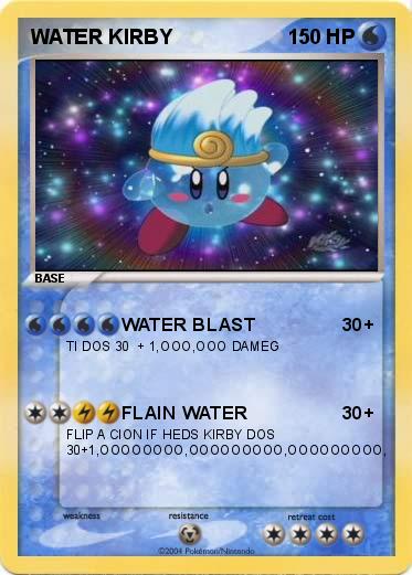 Pokemon WATER KIRBY