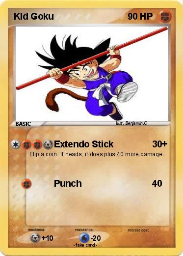 Pokemon Kid Goku
