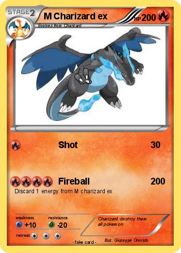 Pokemon M Charizard ex