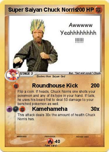 Pokemon Super Saiyan Chuck Norris