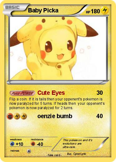 Pokemon Baby Picka