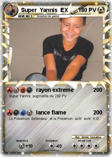 Pokemon Super  Yannis  EX