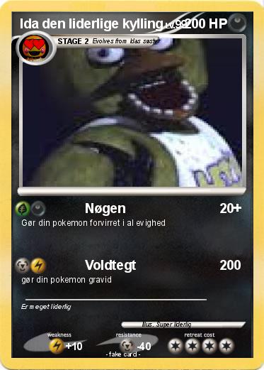 Pokemon Ida den liderlige kylling