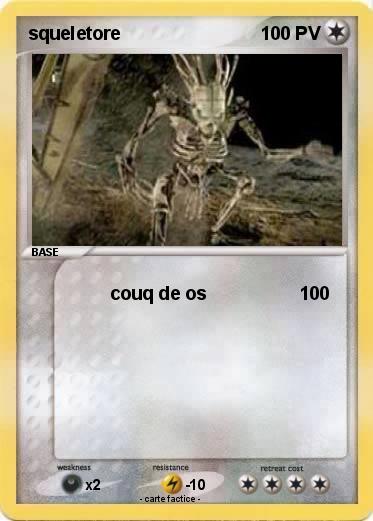 Pokemon squeletore