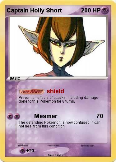 Pokemon Captain Holly Short