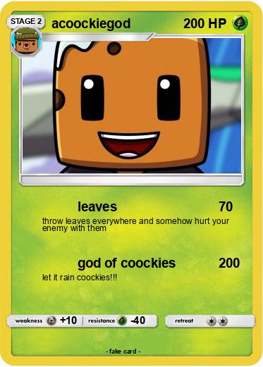 Pokemon acoockiegod