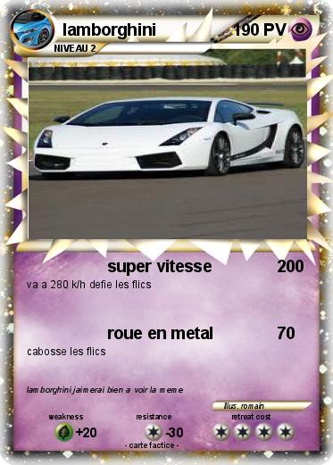 Pokemon lamborghini