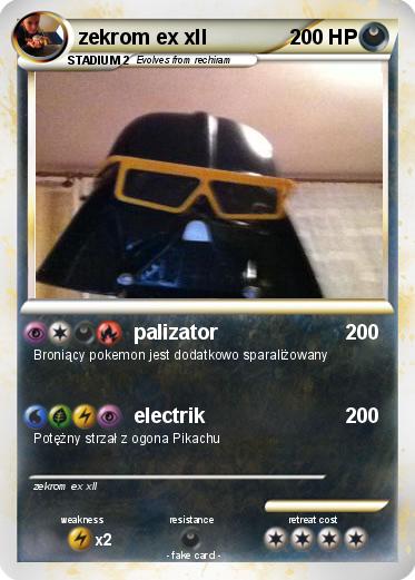 Pokemon zekrom ex xll