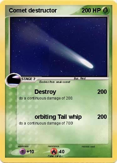 Pokemon Comet destructor