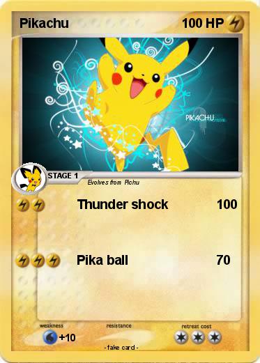 Pokemon Pikachu