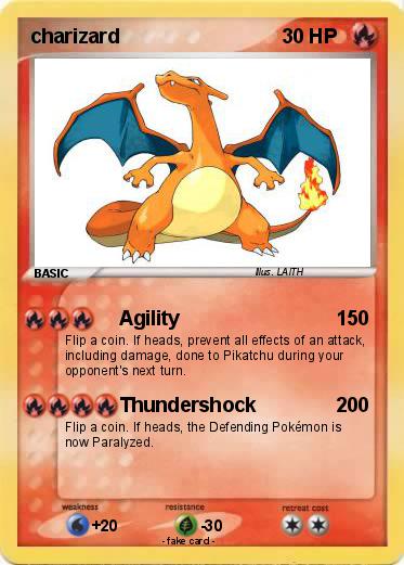 Pokemon charizard