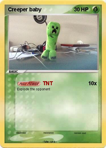 Pokemon Creeper baby