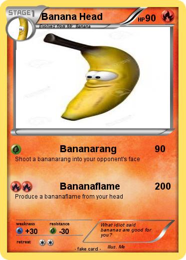 Pokemon Banana Head