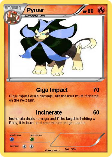 Pokemon Pyroar