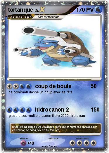 Pokemon tortanque