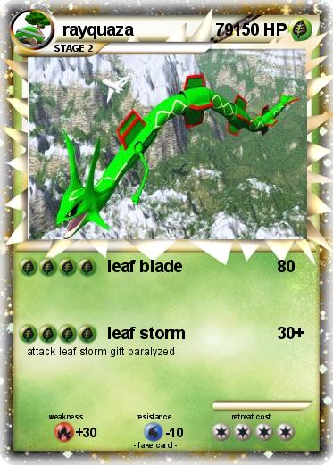 Pokemon rayquaza                  79