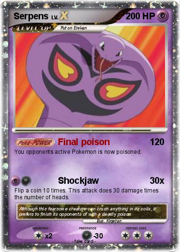 Pokemon Serpens