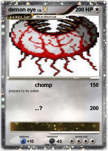 Pokemon demon eye