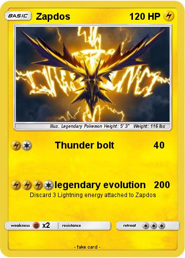 Pokemon Zapdos
