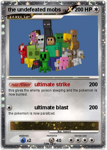 Pokemon the undefeated mobs