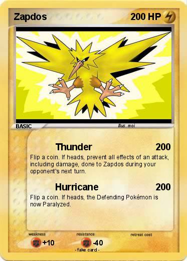 Pokemon Zapdos