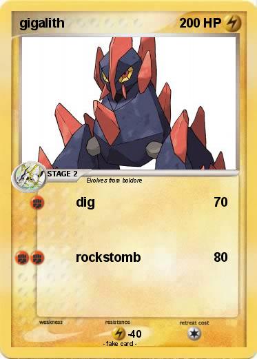 Pokemon gigalith
